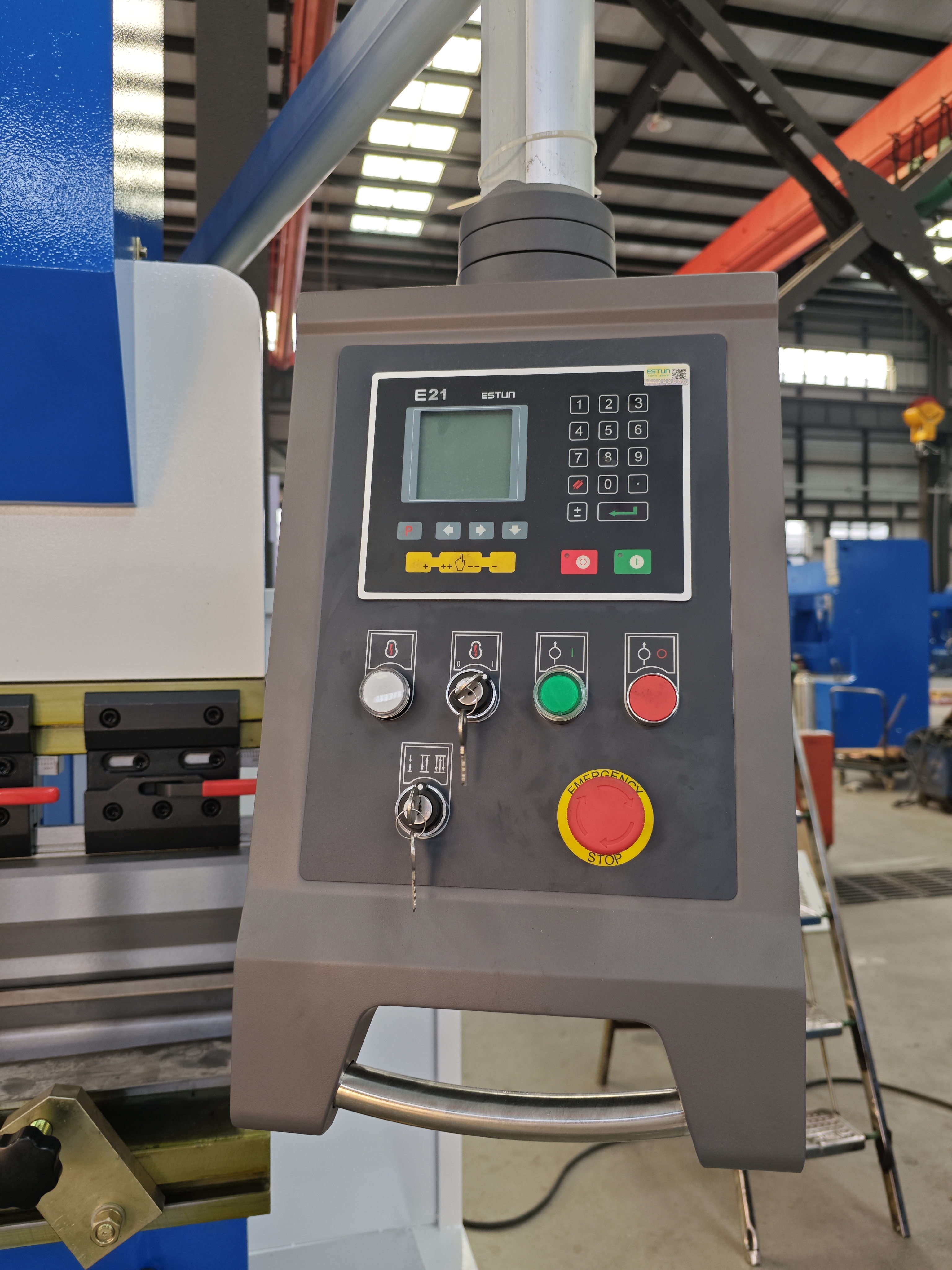 DRPK-16040 Hydraulic Press Brake with ESTUN E210P CNC