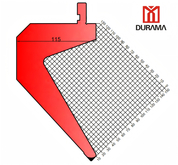 SERISE 7 DURAMA Gooseneck Punch for Hydraulic Press Brake 